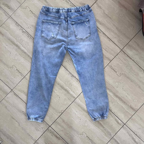 Pull & Bear Jogger Style Jeans like new, men's size M, blue