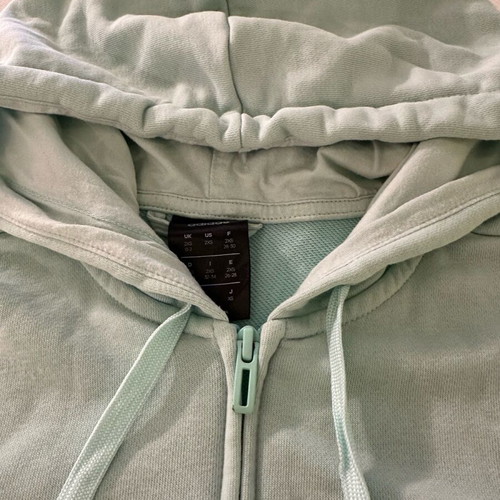 Adidas jacket XS used, turquoise