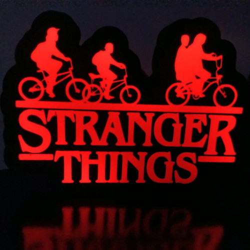 Stranger Things 3D Printed Light new with switch