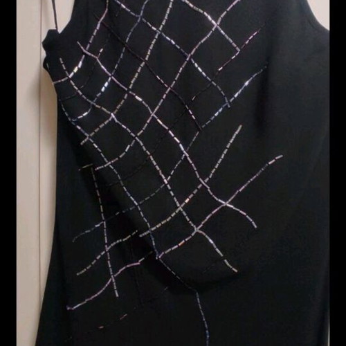 Angela Nicole XL dress like new, black and pink