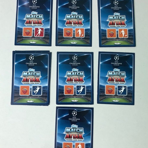 Match Attax 2015/16 AS Roma set with Francesco Totti and Pjanic like new