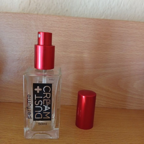 Glass perfume bottle 50 ml