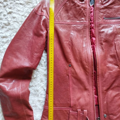 Hilfiger Denim Heritage Collection leather jacket size M like new