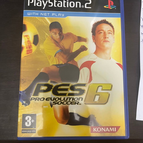 Pro Evolution Soccer 6 PS2 game used