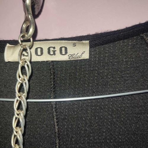 Sogo club knitted dress with belt used, size small