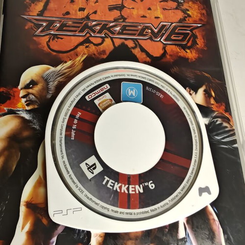 Tekken 6 PSP game, Bandai Namco fighting