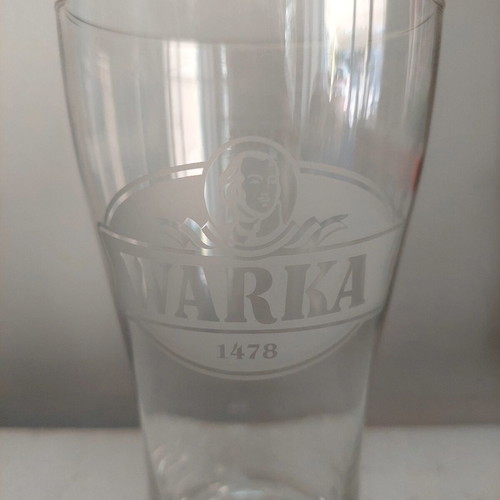 WARKA beer glass 500ml from Poland