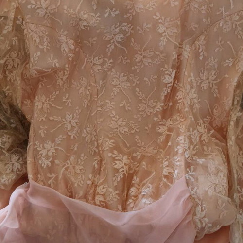 Evening vintage handmade dress like new