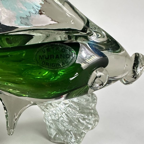 Large Murano glass decorative fish like new