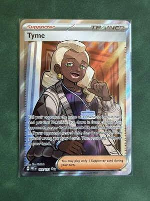 Tyme Pokémon TCG Prismatic Evolutions Ultra Rare card new