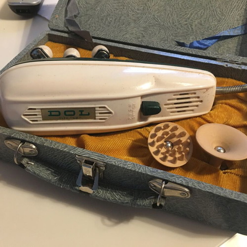Vintage Remington shaver and massage device used