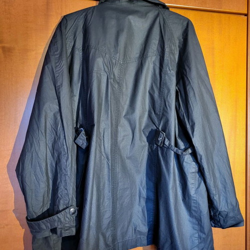 Ulla Popken Waterproof Jacket black like new, size L
