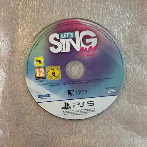 Let's Sing 2022 used for PlayStation 5