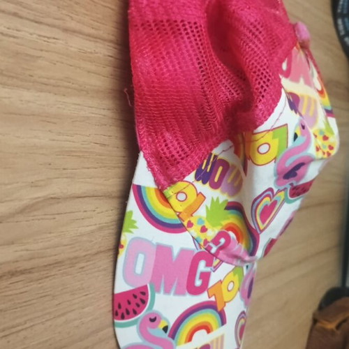Kids Hat OMG - WOW like new, colorful, size 54