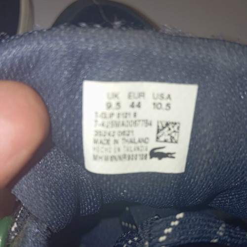 Lacoste sneakers size 44 like new, blue