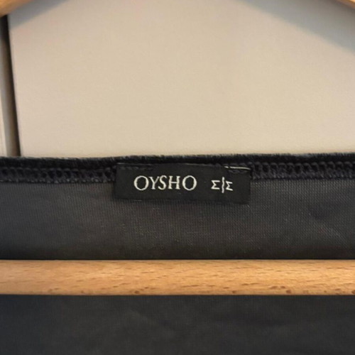 Velvet bodysuit new, petrol blue Oysho size M