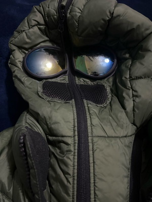 Original Marines kids jacket like new, green, 122 cm