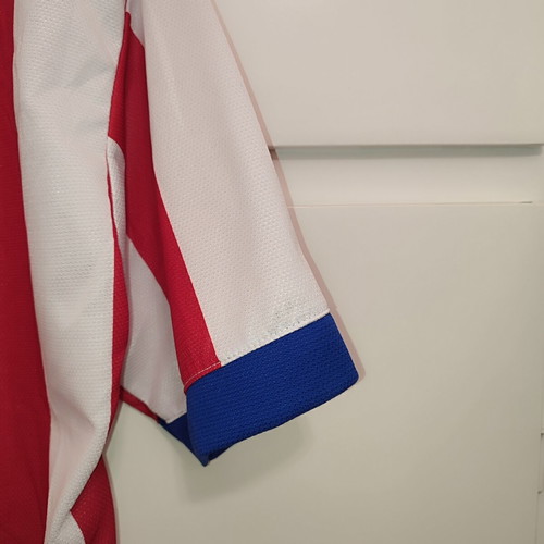 Atletico Madrid football jersey with Azerbaijan Land of Fire sponsor, official replica
