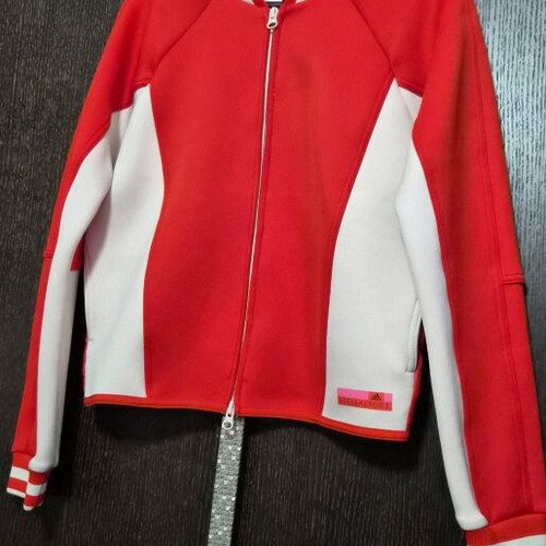Adidas Stella McCartney retro jacket like new, red and white