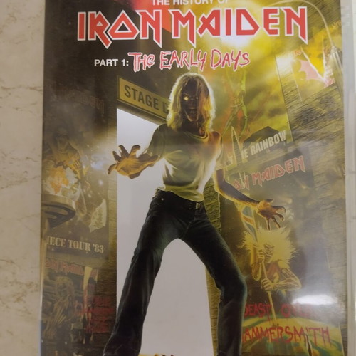 Iron Maiden DVD like new, documentary
