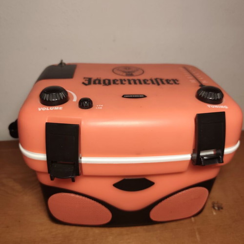 Jägermeister Cooler Radio Box new, vintage collectible