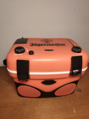 Jägermeister Cooler Radio Box new, vintage collectible