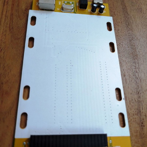 2.5 IDE HDD external enclosure to USB 2.0 used with dual USB power