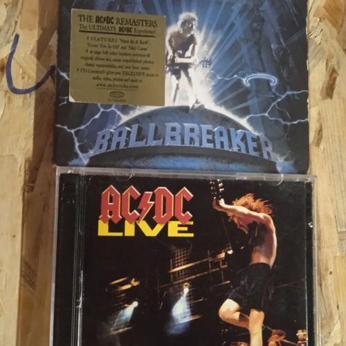 AC/DC Ballbreaker 1995 digipack CD + AC/DC Live 1992 2CD