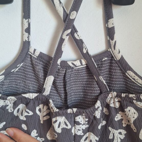 Babyface jumpsuit size 98, like new, white and grey
