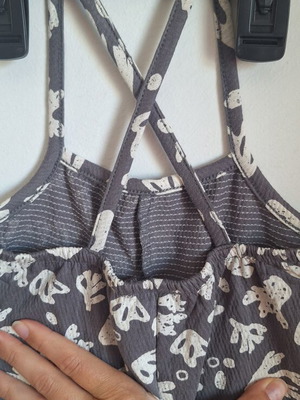 Babyface jumpsuit size 98, like new, white and grey