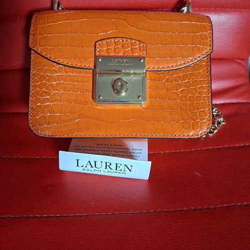 Ralph Lauren women's leather bag new, authentic