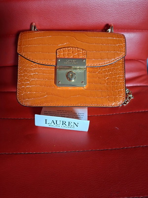 Ralph Lauren women's leather bag new, authentic