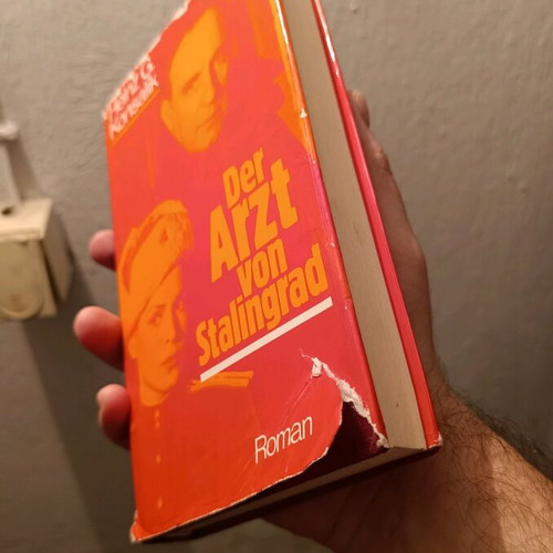 German book Der Arzt Von Stalingrad Roman used