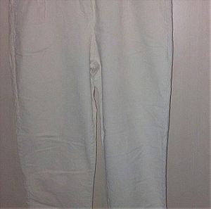 Κοτλέ λευκό παντελόνι