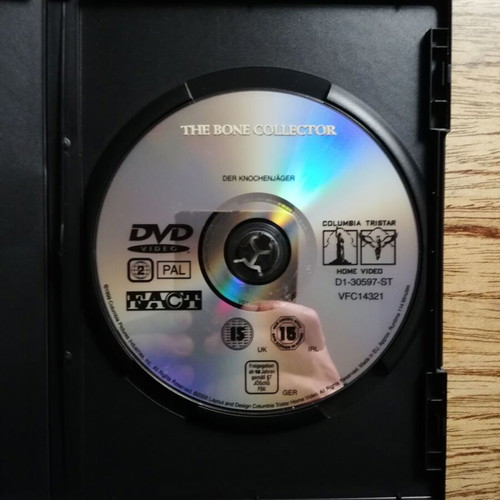 The Bone Collector DVD used with Greek subtitles
