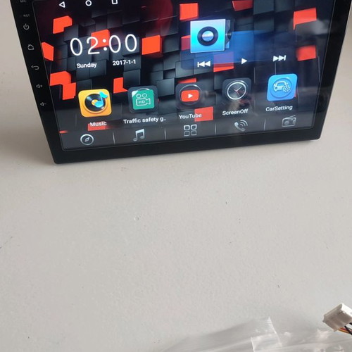 Sinosmart Multimedia 10.1" used with screen protection