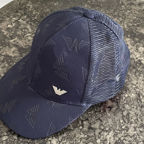 Armani Exchange blue hat, sizes M and L