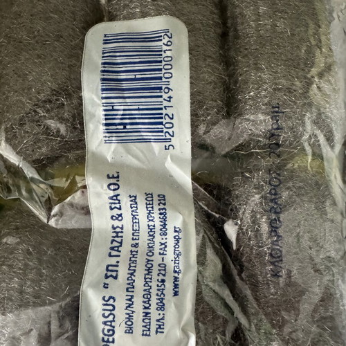 Wire Dish Scrubbers new, pack of 5 with 6 pieces each