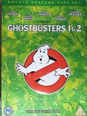 Ghostbusters 1 & 2 DVD gift set with Greek subtitles