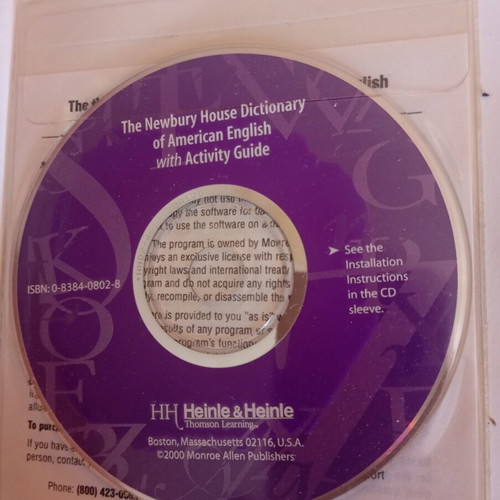 The Newbury House Dictionary of American English
