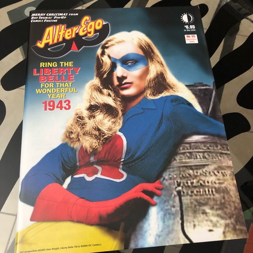Alter Ego Magazine 55 like new, Alex Ross, Shazam, Captain Marvel, Liberty Belle