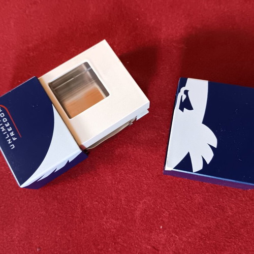 Metal pocket ashtray Winston Unlimited Freedom series new