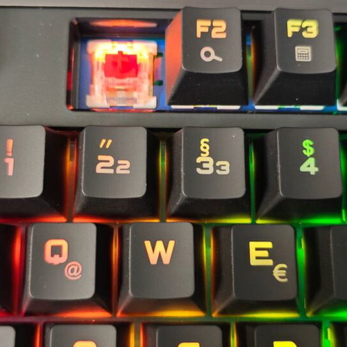 uRage Exodus 900 Mechanical Gaming Keyboard with Red Switches and RGB Lighting