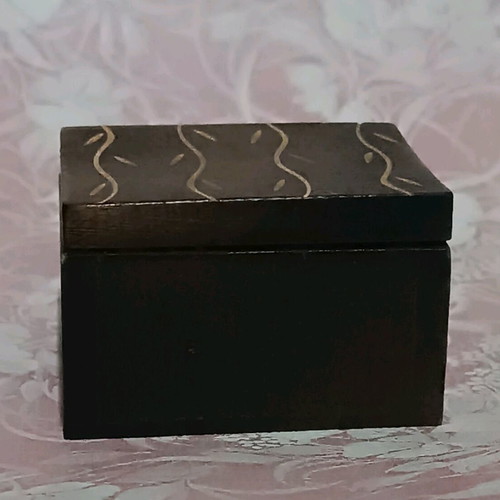 Small wooden box used