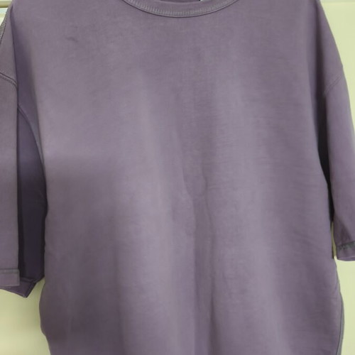 Cropped purple pastel blouse unisex Bershka used, size L