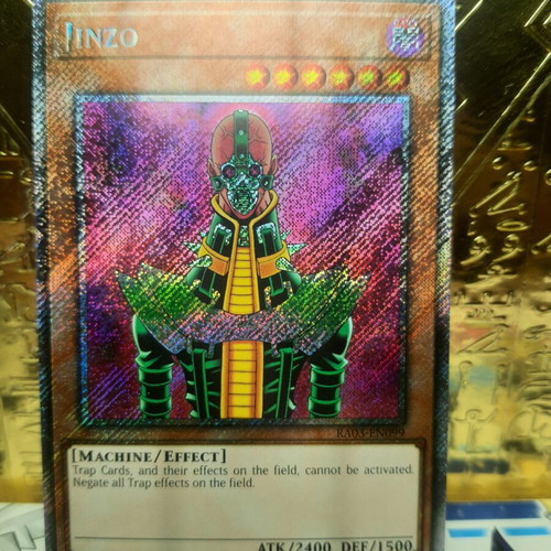 Yu-Gi-Oh! Jinzo card near mint