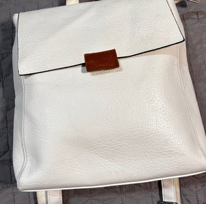 Bag to Bag Γυναικεία Τσάντα Πλάτης Λευκή