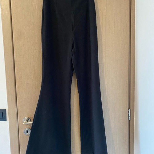 Hemithea high-waisted pants new, black, size S