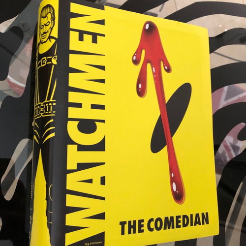 Watchmen The Comedian Matty Collector Club Black Freighter Deluxe figure new