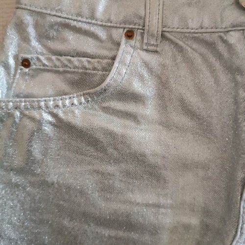 Silver skirt medium like new
